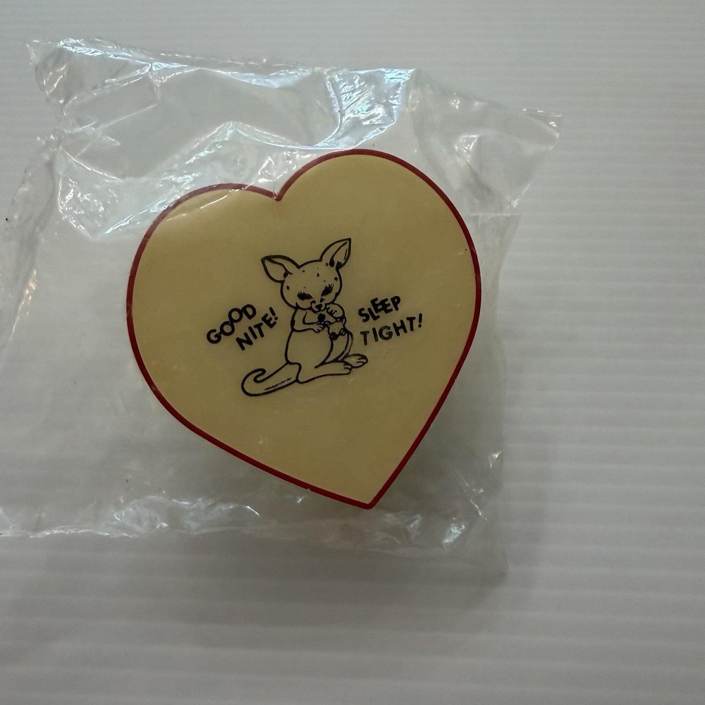 Vintage Kangaroo Good Night! Sleep Tight! Nightlight NOS Sealed
